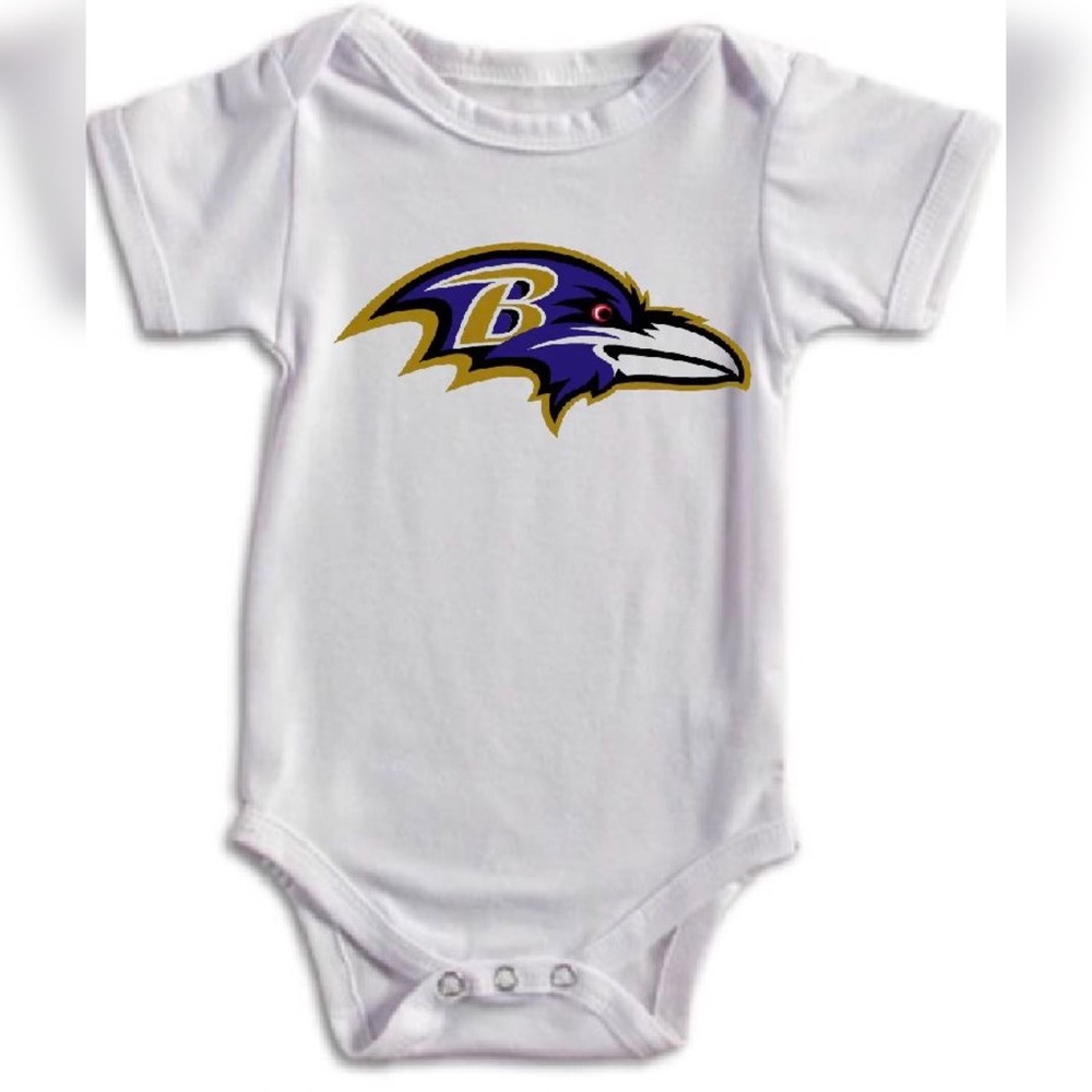Baltimore Ravens Baby Onesie